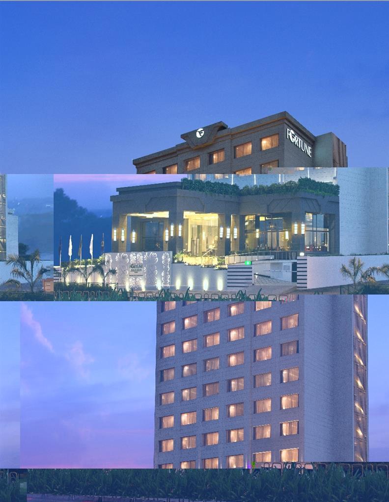 Fortune Jp Palace, Mysore - Member Itc Hotels' Group Luaran gambar The hotel's rooftop